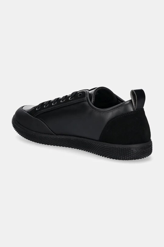 Încălțăminte Calvin Klein sneakers din piele LOW TOP LACE UP HM0HM01585 negru