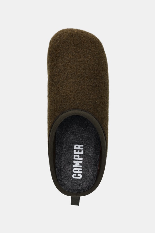 Camper papuci de lana Wabi verde 18811.111