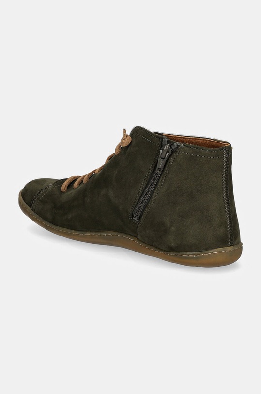 Boty Nubukové tenisky Camper Peu Cami 36411.115 zelená