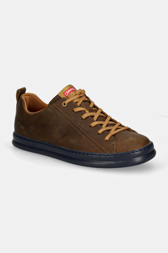 Camper sneakersy skórzane Runner Four niska brązowy K100226.142