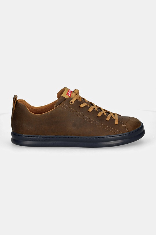 Camper sneakersy skórzane Runner Four K100226.142 brązowy AW24