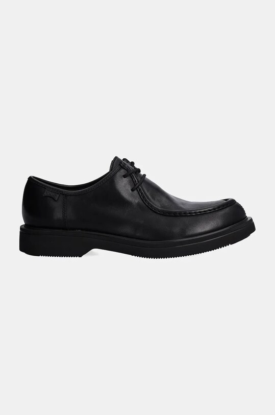 Camper półbuty skórzane Norman K100999.001 czarny AW24