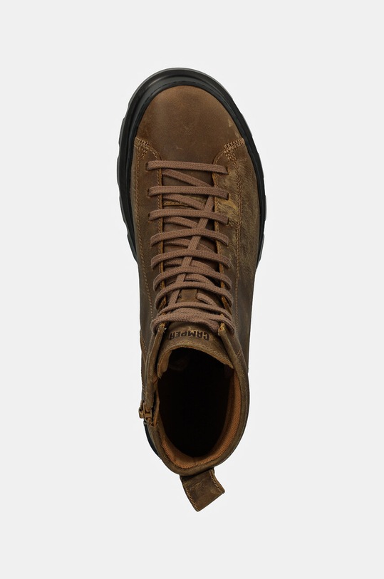 Kožené boty Camper Brutus béžová K300245.038