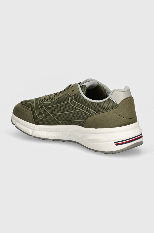 Obuwie Tommy Hilfiger sneakersy FASTON MODERN MIX FM0FM05246 zielony