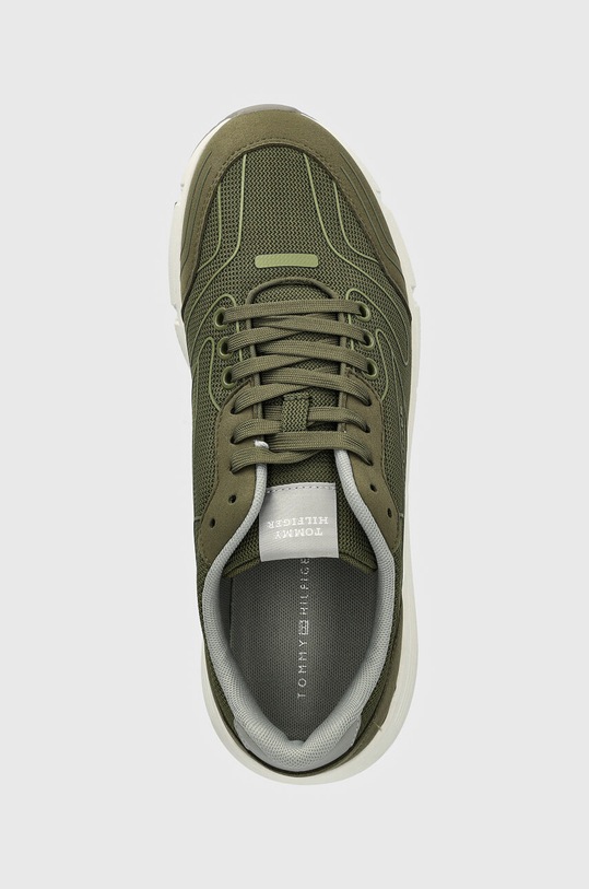 Tommy Hilfiger sneakersy FASTON MODERN MIX zielony FM0FM05246