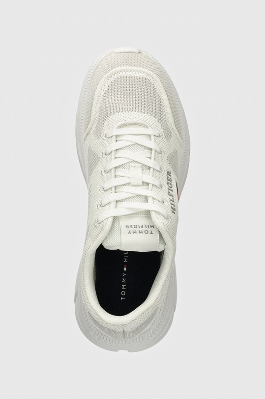 Sneakers boty Tommy Hilfiger MODERN RUNNER KNIT EVO ESS bílá FM0FM05245