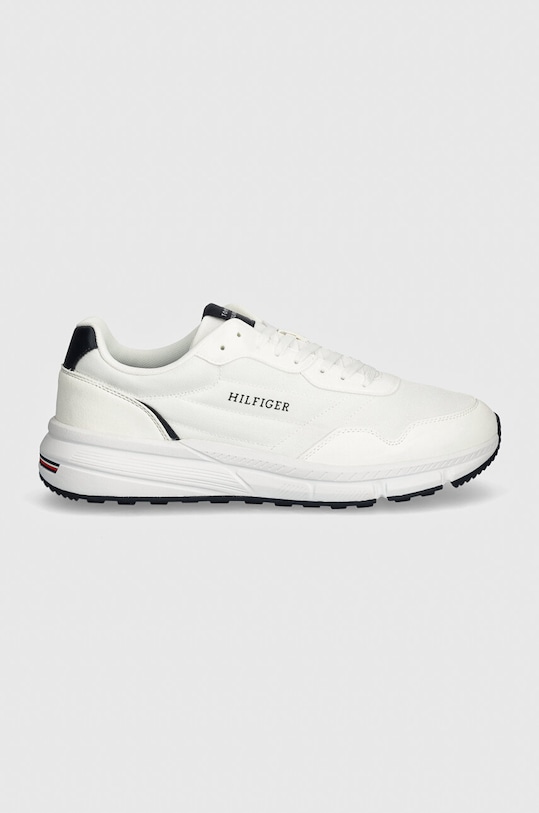 Sneakers boty Tommy Hilfiger FASTON MIX ESS FM0FM05141 bílá AW24