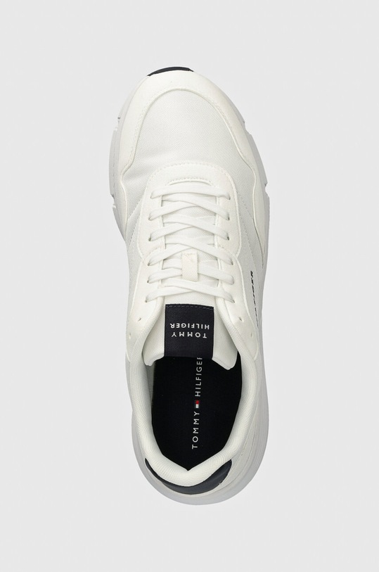 Sneakers boty Tommy Hilfiger FASTON MIX ESS bílá FM0FM05141