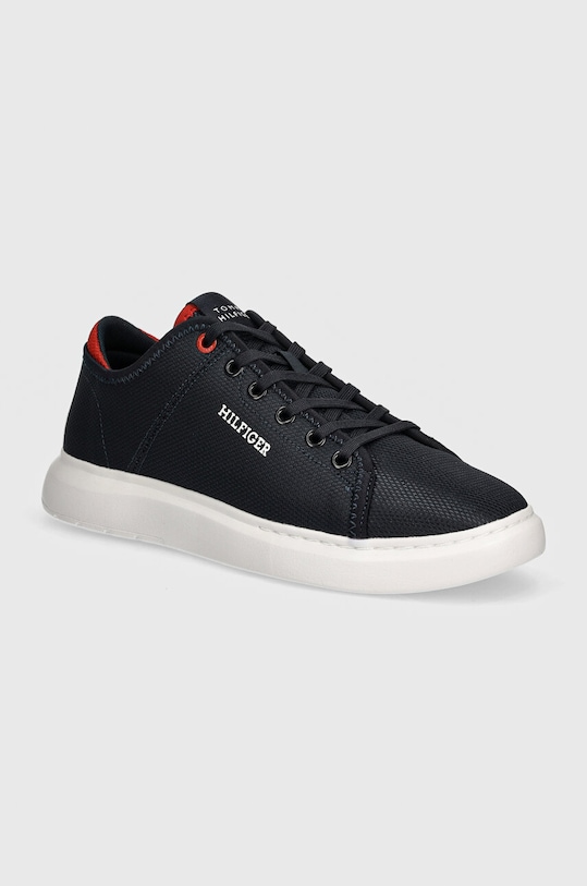 Tenisky Tommy Hilfiger LIGHTWEIGHT CUP MESH Planet friendly tmavomodrá FM0FM05115