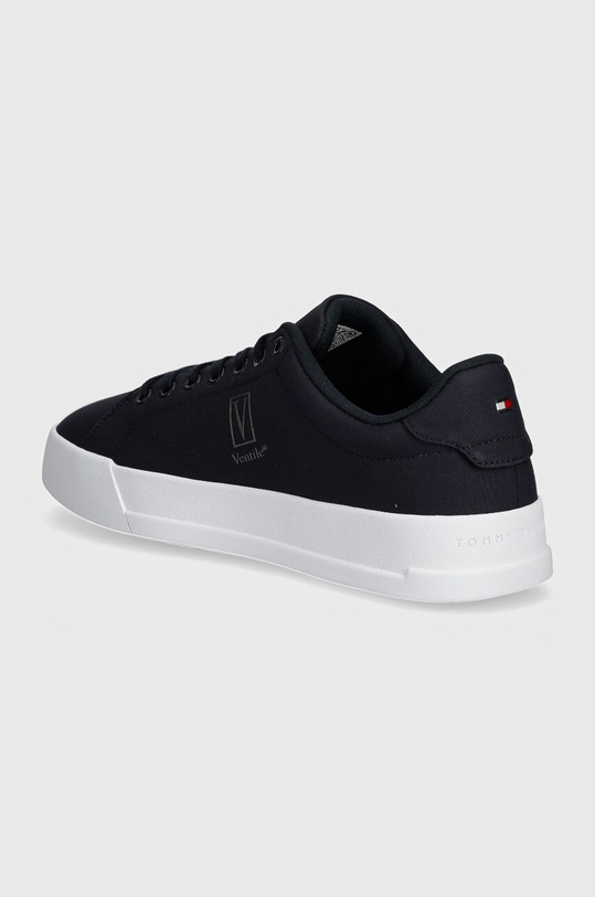 Boty Sneakers boty Tommy Hilfiger TH COURT X VENTILE 1D2 FM0FM05114 námořnická modř