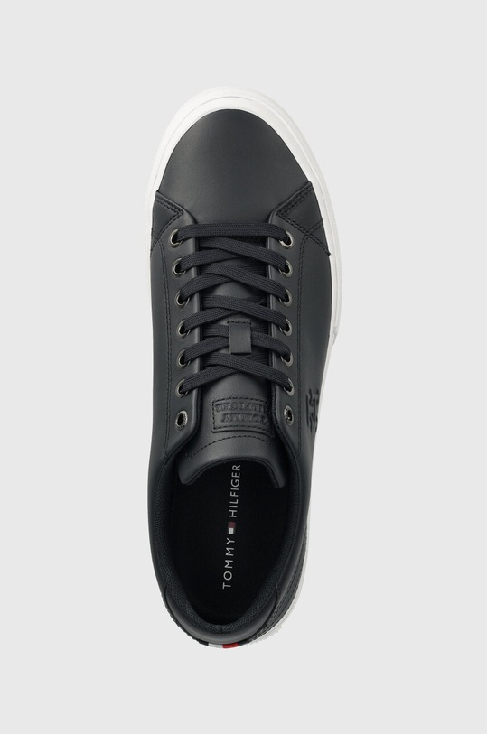 Tenisky Tommy Hilfiger TH HI VULC STREET LOW LTH tmavomodrá FM0FM05111