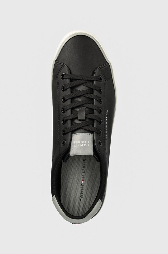 Tenisky Tommy Hilfiger TH HI VULC LOW CORE SEASONAL čierna FM0FM05110