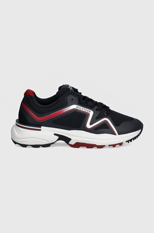 Tenisky Tommy Hilfiger M RUNNER TECH KNIT FM0FM05109 tmavomodrá AW24