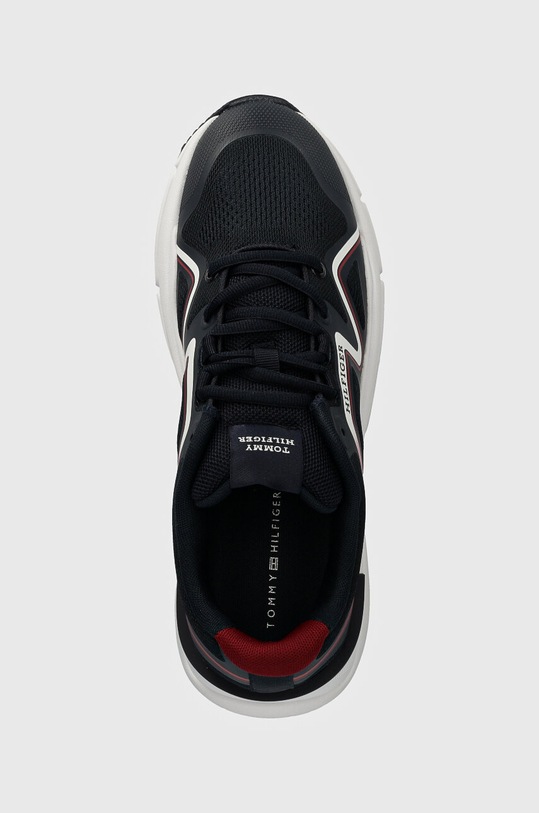 Tenisky Tommy Hilfiger M RUNNER TECH KNIT tmavomodrá FM0FM05109