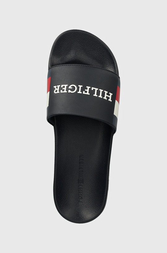 Tommy Hilfiger klapki HILFIGER RWB POOL SLIDE granatowy FM0FM05093