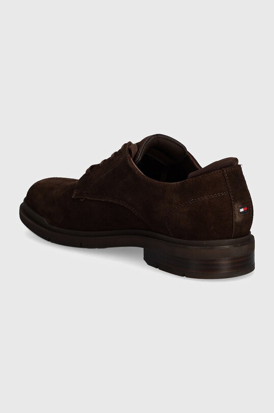 Взуття Замшеві туфлі Tommy Hilfiger FLEXIBLE HILFIGER SDE DERBY SHOE FM0FM05087 коричневий