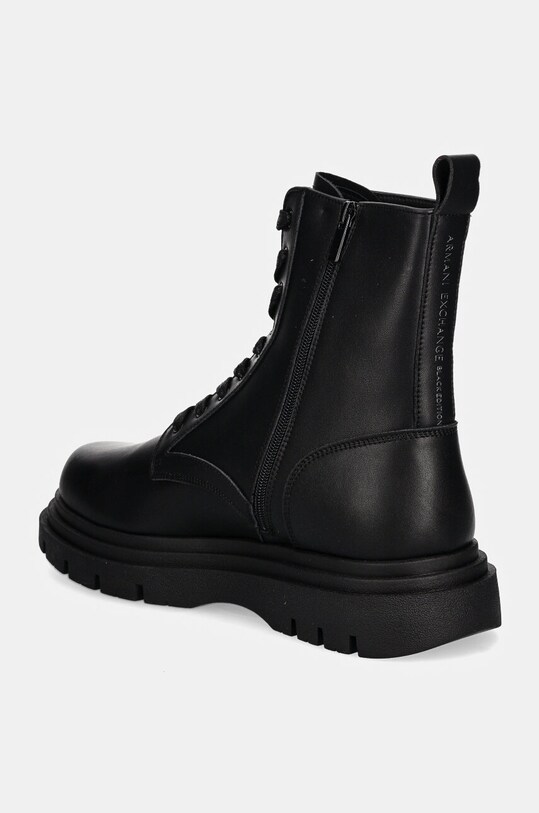 Obuwie Armani Exchange buty skórzane XUM018.XV874.00002 czarny