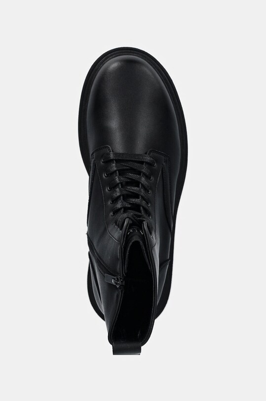 Armani Exchange buty skórzane czarny XUM018.XV874.00002