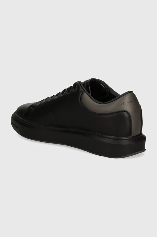 Obuwie Armani Exchange sneakersy skórzane XUX123.XV534.U181 czarny