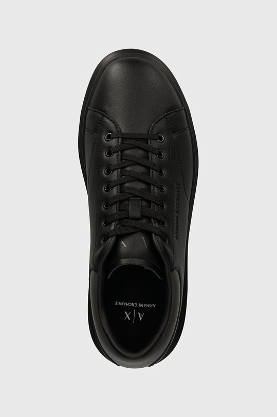 Armani Exchange sneakersy skórzane czarny XUX123.XV534.U181