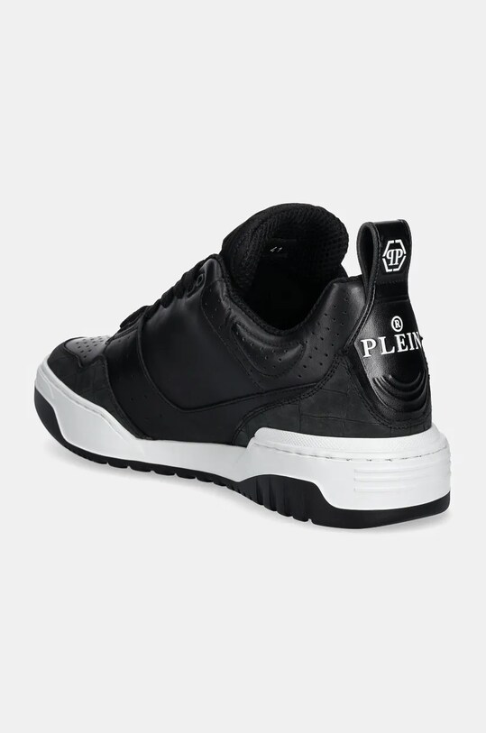 Взуття Шкіряні кросівки Philipp Plein Croco Lo-Top MSC3959.PLE005N.02 чорний