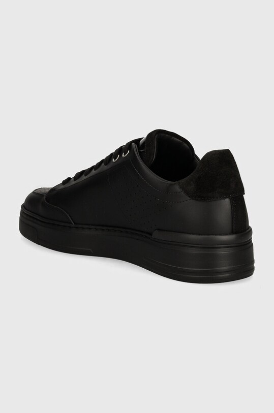 Încălțăminte Philipp Plein sneakers din piele Lo-Top Hexagon MSC3981.PLE005N.0202 negru