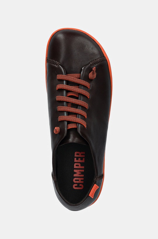 Шкіряні кросівки Camper Peu Cami коричневий K100249.059