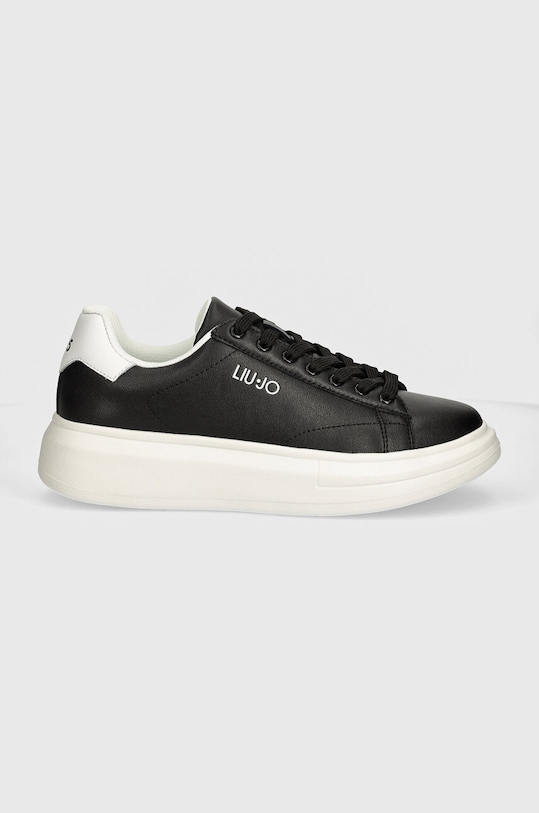 Liu Jo sneakersy skórzane BIG 01 7B4027PX47400054 czarny AW24