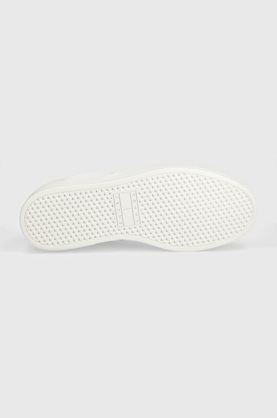 Tenisky Tommy Jeans TJM LEATHER RETRO CUPSOLE EM0EM01414 biela