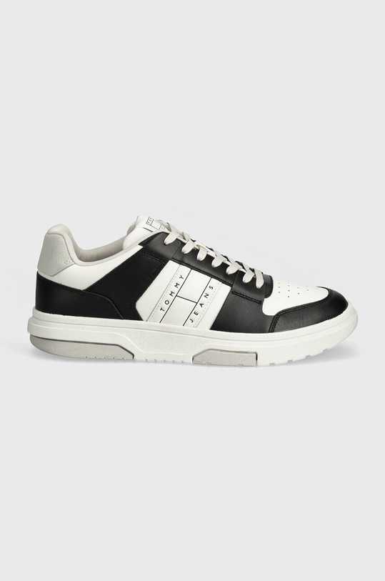 Tommy Jeans sneakersy skórzane THE BROOKLYN LEATHER EM0EM01429 czarny AW24