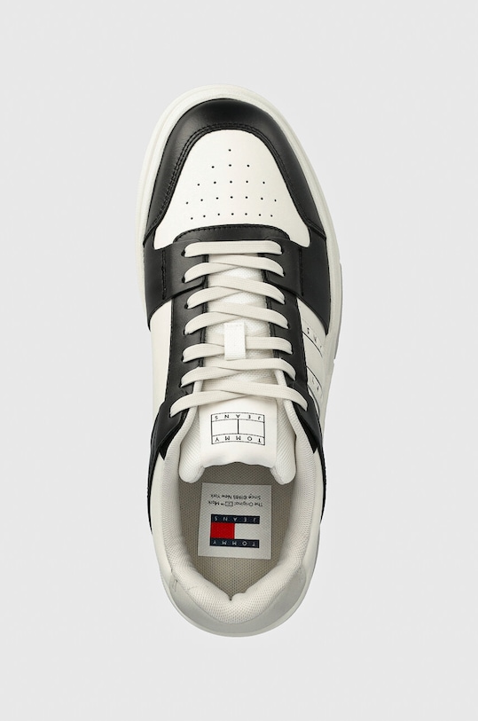 Tommy Jeans sneakersy skórzane THE BROOKLYN LEATHER czarny EM0EM01429