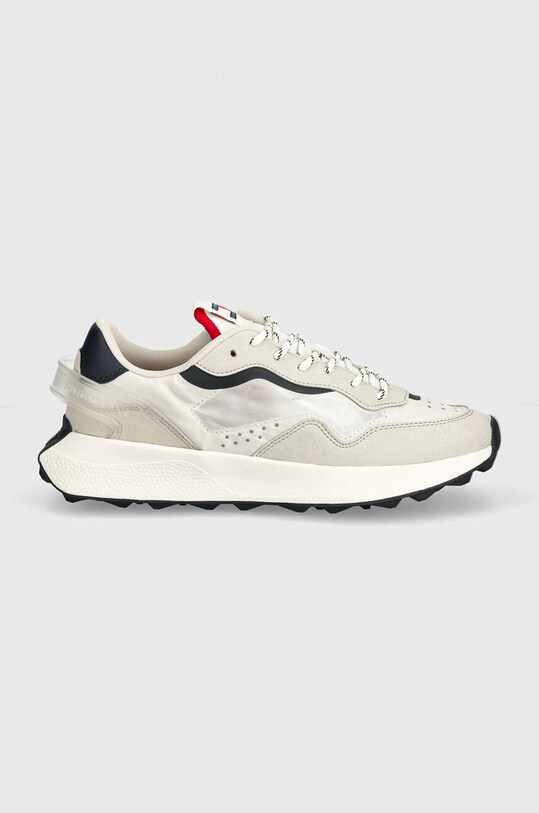 Tommy Jeans sneakers TJM RUNNER MIX MATERIAL EM0EM01437 grigio AW24