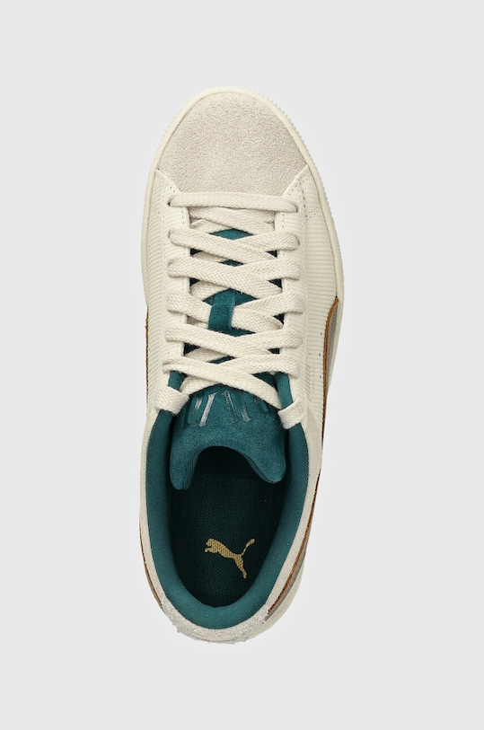 Puma sneakers din piele intoarsă Suede Play Paris gri 398190