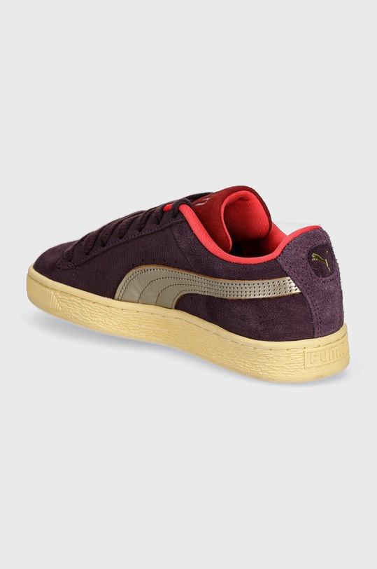 Încălțăminte Puma sneakers din piele intoarsă Suede Play Paris 398190 burgundia