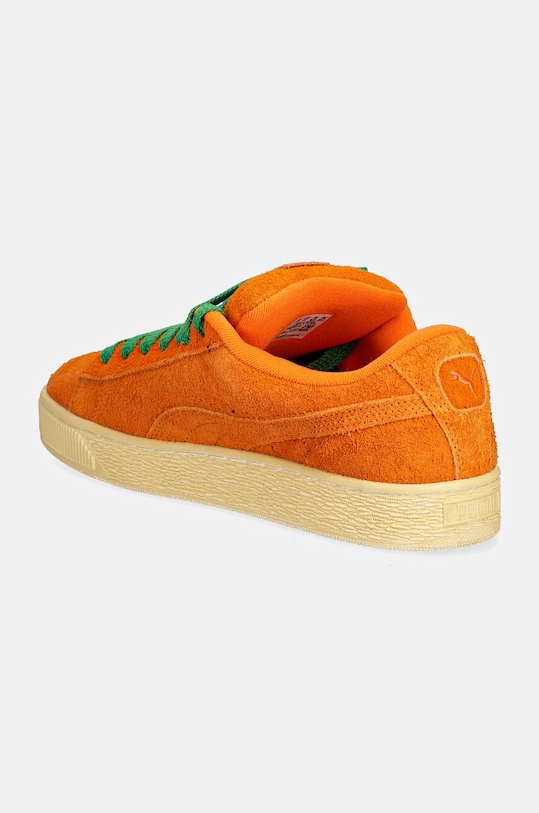 Obuwie Puma sneakersy zamszowe Suede XL CARROTS 398800 pomarańczowy