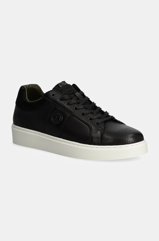 Kožené tenisky Barbour Ponting nízký černá MFO0779BK31