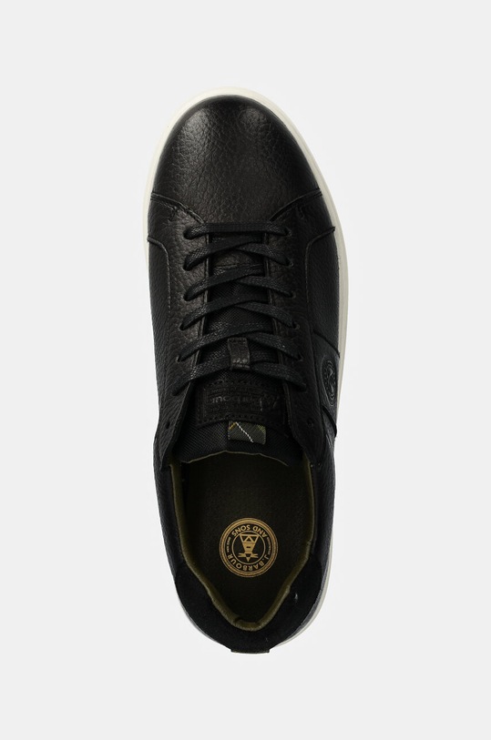 Kožené tenisky Barbour Ponting černá MFO0779BK31
