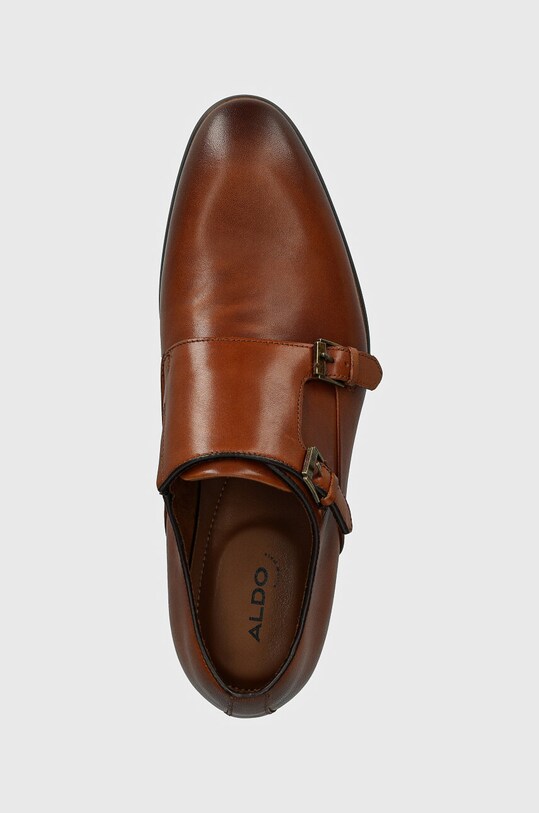 Aldo pantofi de piele NECO maro 13814116.NECO
