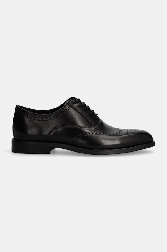 Aldo półbuty skórzane DONALD 13814436.DONALD czarny AW24