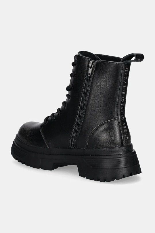 Încălțăminte Guess bocanci de piele PALERMO BOOT FMFPAL.ELE11.BLACK negru