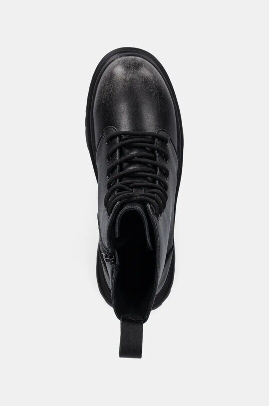 Guess bocanci de piele PALERMO BOOT negru FMFPAL.ELE11.BLACK
