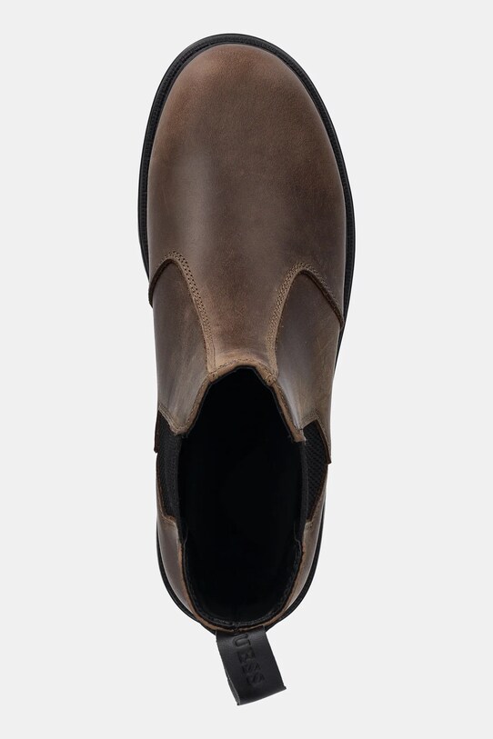 Ботинки из нубука Guess SIDNEY BEATLES коричневый FMFSBE.LEA15.BROWN