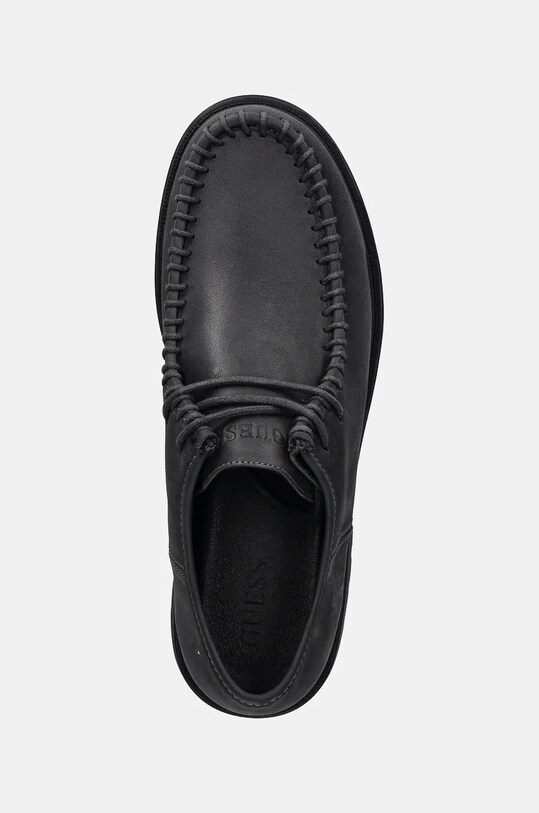 Guess pantofi din nubuc SIDNEY ENGINEER gri FMFSEN.ESU13.BLACK