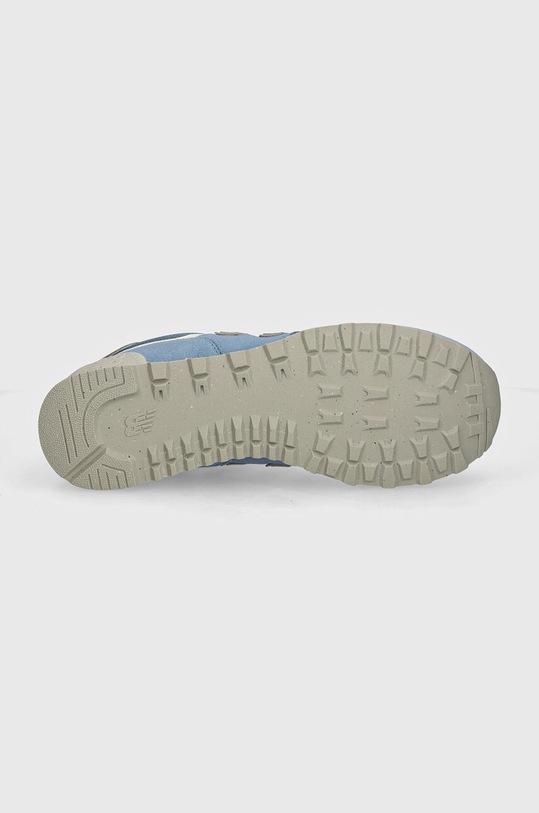 Semišové tenisky New Balance 574 U574ESE modrá