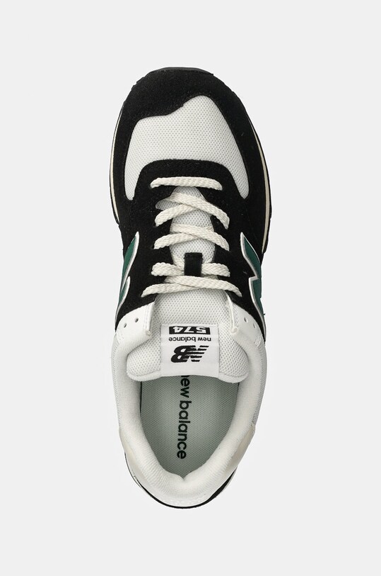 New Balance 574 Black White Marsh Green black U574RBG