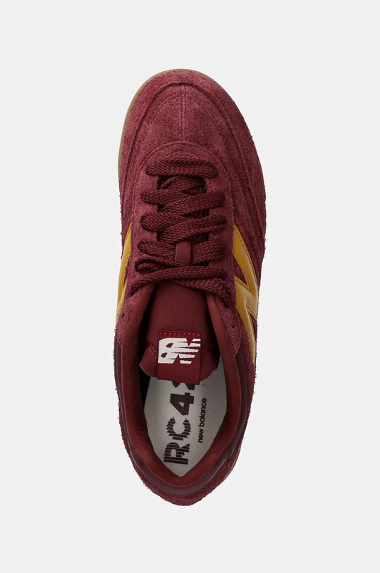 New Balance bőr sportcipő RC42 burgundia URC42HF