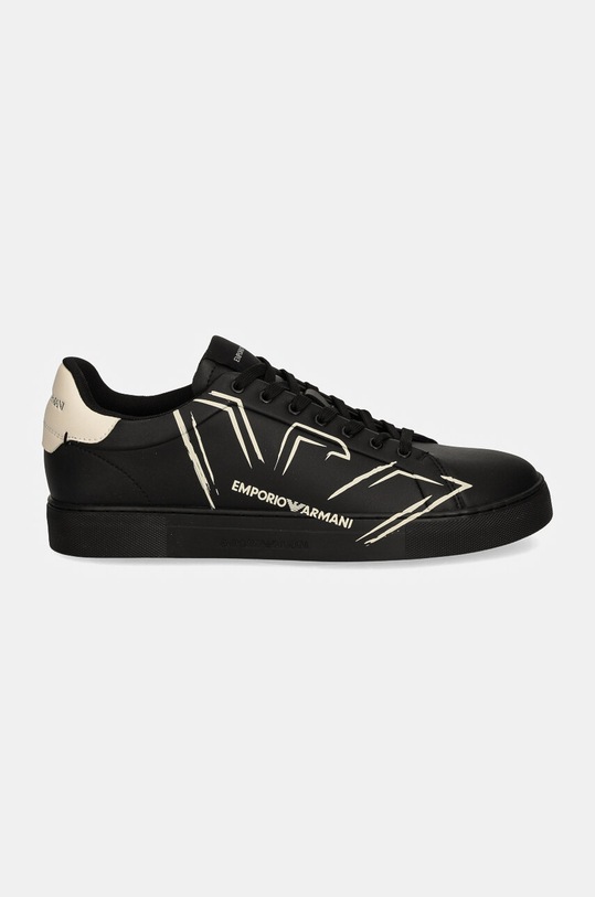 Emporio Armani sneakers in pelle X4X598.XD431.U166 nero AW24