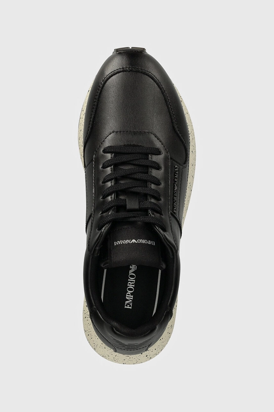 Emporio Armani sneakers din piele negru X4X639.XD382.00002