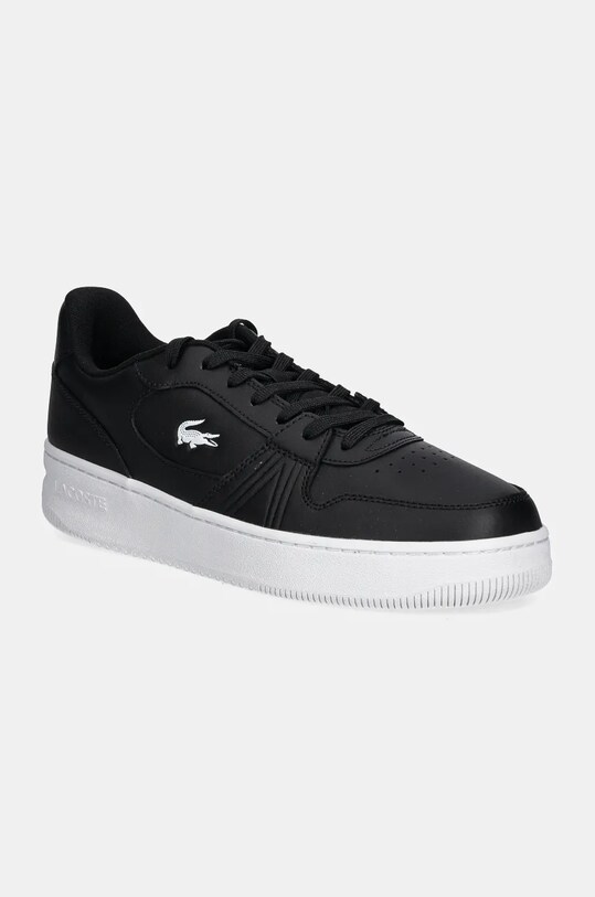 Kožené tenisky Lacoste L001 Set Planet friendly čierna 48SMA0018
