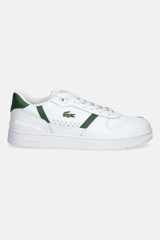 Кожени маратонки Lacoste T-Clip Set 48SMA0031 бял SS25